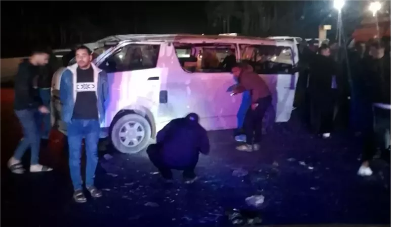 حادث تصادم مروع على