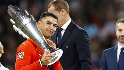 كريستيانو رونالدو يتخطى أرقام كريم بنزيما ومودريتش في دوري الأمم الأوروبية 
