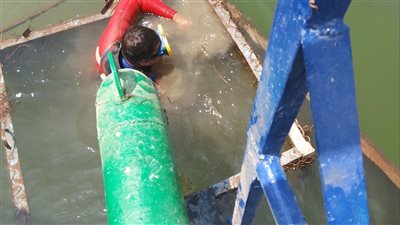 لضمان نظافة المياه، بدء أعمال تركيب مآخذ نموذجية للمحطات في 3 محافظات (صور) 