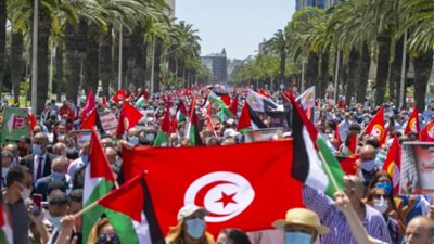 الدبيبة يوافق على دخول قافلة كسر حصار غزة إلى ليبيا عبر رأس جدير