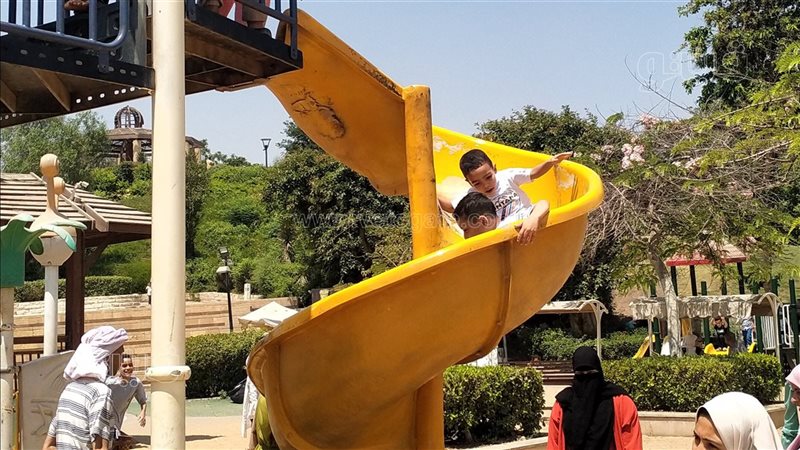 حديقة الأزهر بعيد