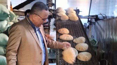 وكيل التموين بالدقهلية يتعهد بإجراءات حاسمة مع المتلاعبين برغيف الخبز المدعم 