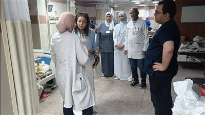 جولات لمديري مستشفيات جامعة القاهرة خلال أيام عيد الأضحى (صور)