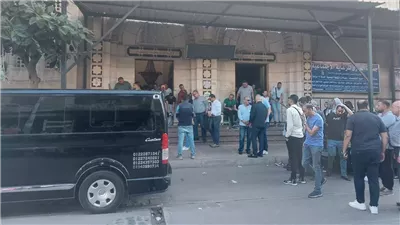 تشييع جنازة ضحية عاصفة الإسكندرية إلى مثواه الأخير 