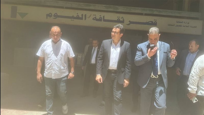 وزير الثقافة يتفقد