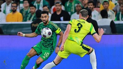 تصفيات كأس العالم، السعودية تتعادل مع أستراليا 1-1 في الشوط الأول 