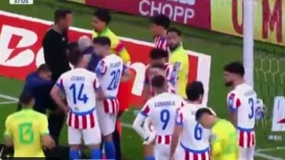 بث مباشر مباراة البرازيل ضد باراجواي في تصفيات كأس العالم 2026