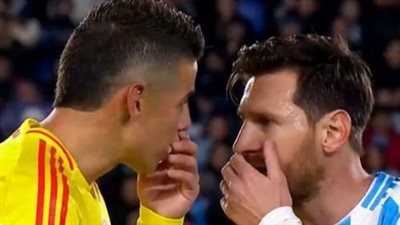 سر لقطة العتاب بين ميسي ورودريجيز في مباراة الأرجنتين وكولومبيا