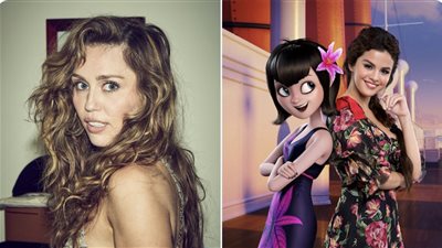 مايلي سايرس تكشف سر عن فيلم Hotel Transylvania