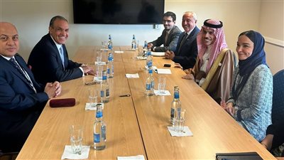 تفاصيل لقاء وزير الخارجية مع نظيره السعودي على هامش فعاليات منتدى أوسلو