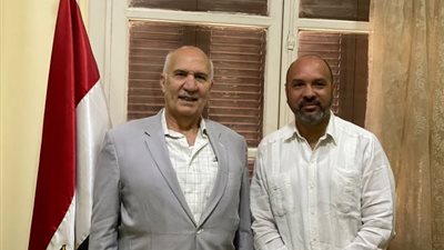 حزب التجمع يناقش مع السفير الكوبي الأوضاع في قطاع غزة