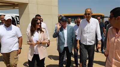 جولة تفقدية لمستشار رئيس الجمهورية للتنمية المحلية ومحافظ الجيزة بمنطقة الأهرامات