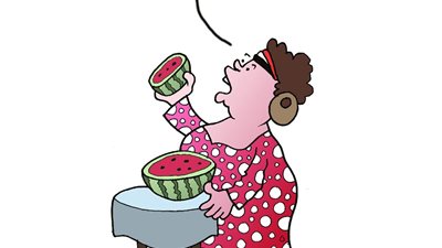 أسعار البطيخ في كاريكاتير فيتو