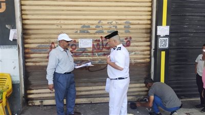 غلق وتشميع 7 محال وبدرومات ووحدات مخالفة بدمياط الجديدة