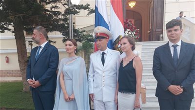 القنصلية الروسية بالإسكندرية تحتفل بيوم النصر (صور)