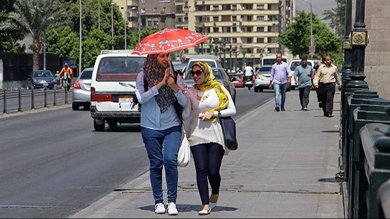 درجات الحرارة غدا،