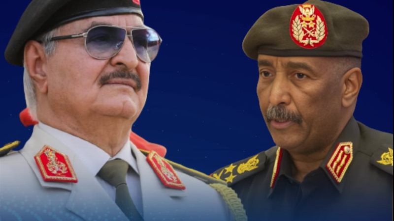 البرهان والمشير حفتر