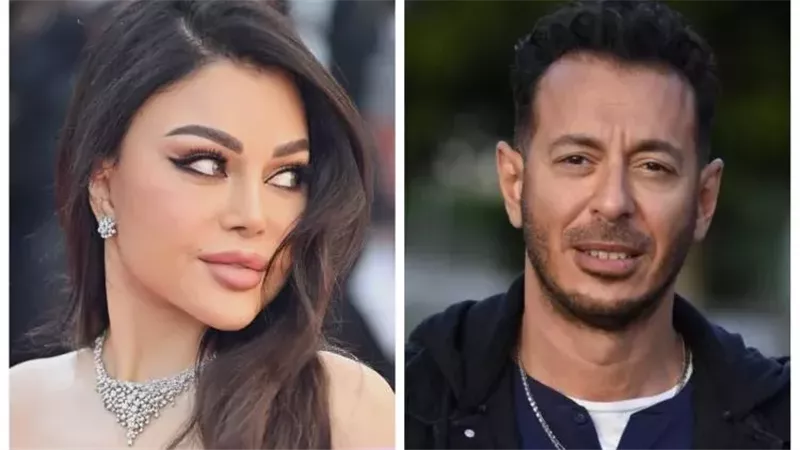 مصطفى شعبان وهيفاء