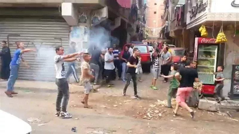 مشاجرة بالأسلحة في