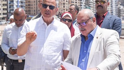 محافظ الإسكندرية يوجه بإنهاء مشروعات تطوير الكورنيش قبل موسم الصيف