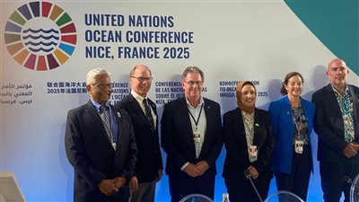 القومي لعلوم البحار ينظم فعالية بمؤتمر الأمم المتحدة بالمنطقة الزرقاء في فرنسا