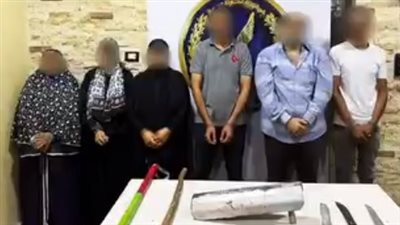 القبض على طرفي مشاجرة بالأسلحة البيضاء فى السلام (فيديو)