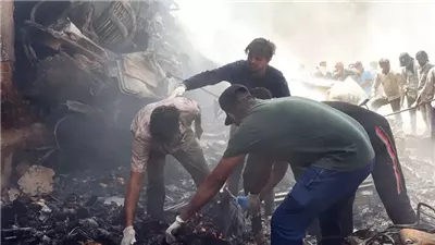 مأساة تدمي قلب الهند والعالم.. مصرع 204 وإصابة 41 في تحطم طائرة هندية متجهة إلى لندن بعد إقلاعها من أحمد أباد