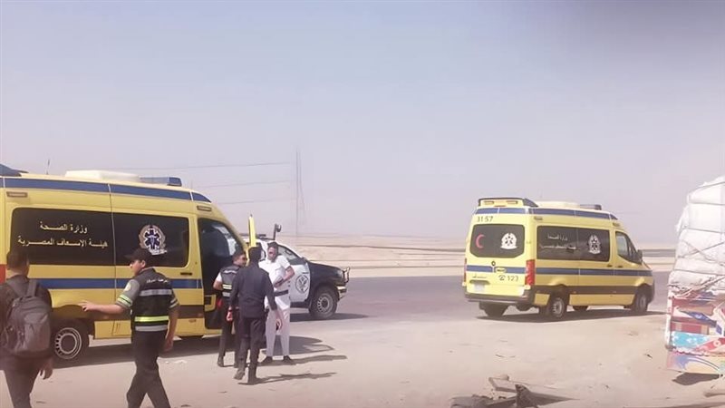 تصادم علي الطرق الإقليمي
