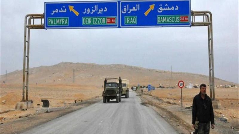 معبر حدودى بين سوريا