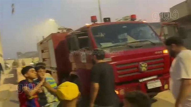 حريق يلتهم «مخزن
