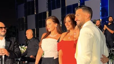 نجوم الفن في حفل زفاف منة القيعي ويوسف حشيش وأحمد سعد يشعل الأجواء (صور)