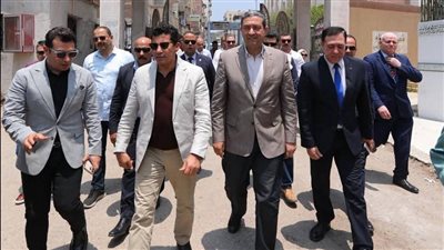 تفاصيل جولة وزير الرياضة في دمياط لمتابعة تطوير مراكز الشباب والأندية (صور)