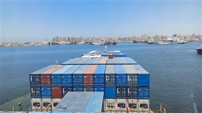 هيئة ميناء الإسكندرية تستقبل أولى رحلات الخط الملاحي التايواني WAN HAI LINE