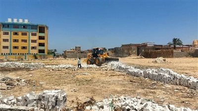 إزالة 40 حالة تعد على أراضي أملاك الدولة بالمرحلة الثانية للموجه الـ26 بالإسكندرية