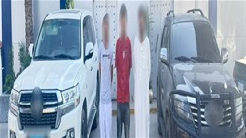 ضبط 3 أشخاص روعوا
