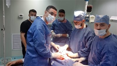 نجاح جراحات معقدة بالمخ والوجه لطفلة وشاب بمستشفيي تمى الأمديد وأجا المركزي بالدقهلية 