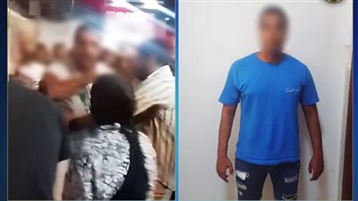 القبض على شاب اعتدى على فتاة بالضرب أمام مسجد في دمياط