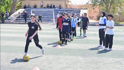 انطلاق اختبارات الكرة النسائية بنادي المقاولون العرب بالمجان (صور)