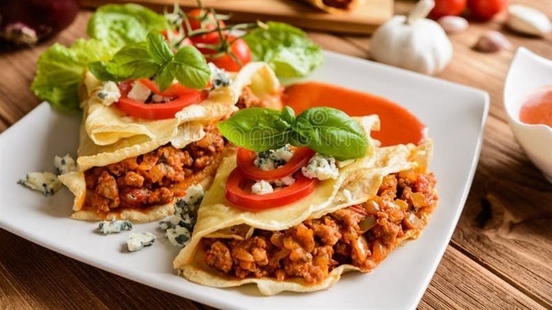 الكريب لغداء مميز