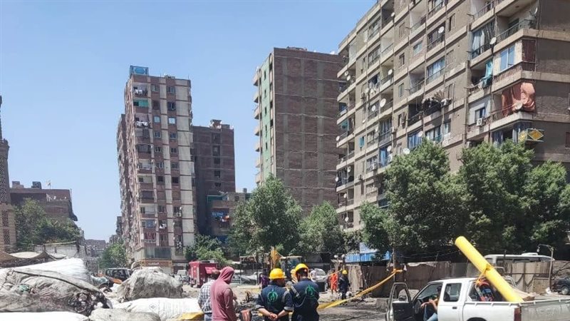 معدات ثقيلة تتسبب