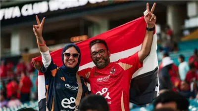 لفينا العالم، جماهير الأهلي تزين مدرجات استاد هارد روك (صور) 