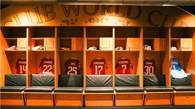 غرفة ملابس الأهلي قبل مواجهة إنتر ميامي (صور) 