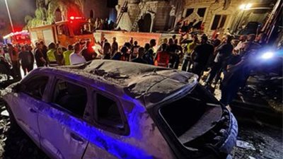 إعلام عبري: إصابة 100 شخص جراء الهجوم الصاروخي الإيراني