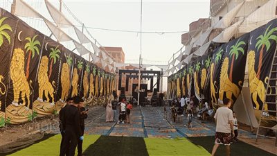 فرحة وزينة ومأدبة كبرى، أهالي قرية ناصر منسي بالشرقية يحتفلون بـ