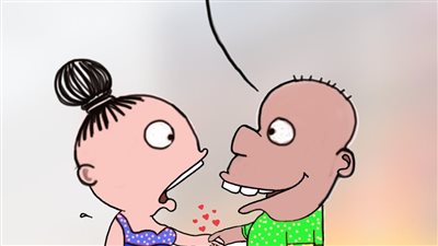 كاريكاتير فيتو، ترامب في عيون الاطفال 