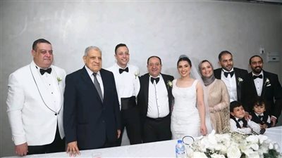 نائب رئيس محكمة النقض يحتفل بزفاف نجله مصطفى هاني وكيل النائب العام