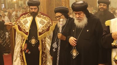 إيبارشية قنا تحتفل باستقبال الأسقف العام الجديد نيافة الأنبا إغناطيوس