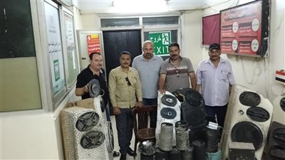 محافظ الدقهلية يتابع جهود المراكز والمدن والأحياء في التصدي لظاهرة التلوث السمعي (صور) 