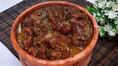 طريقة عمل طاجن اللحمة في الفرن