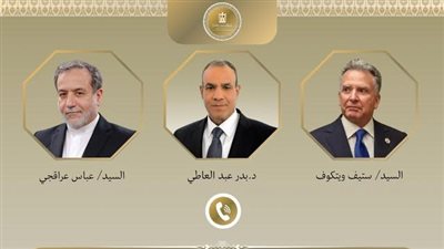 وزير الخارجية يبحث مع ويتكوف وعراقجي خفض التصعيد بالمنطقة واللجوء للحلول الدبلوماسية